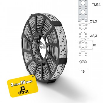 Taśma montażowa perforowana - TM 14 Domax - 2