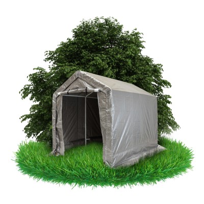 Namiot garażowy PE 200x300x240 szary - NG 9