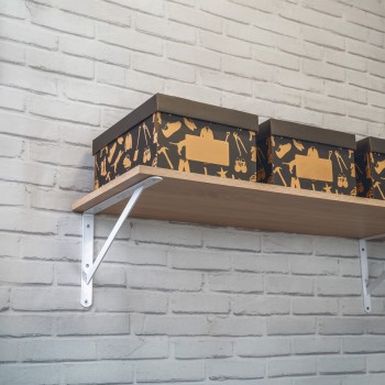 Wspornik do półki ocynk stalowy wzmacniany techniczny WSWP