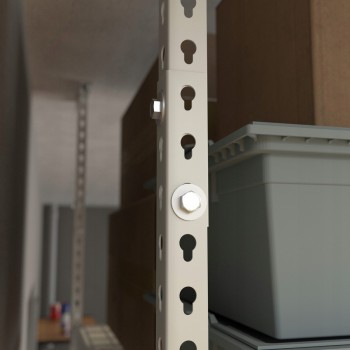 Półka garażowa sufitowa metalowa 60x120 - PGF 2 - czarna