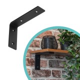 Wspornik do półki podpora czarna - WFA