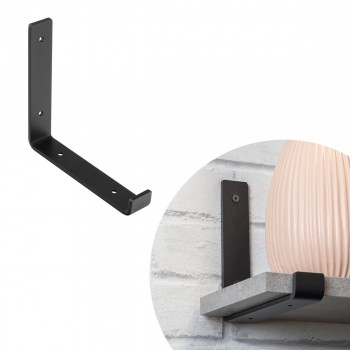 Wspornik do półki podpora czarna - WFJ Domax Home - 5