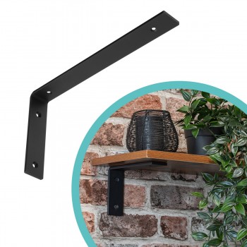 Wspornik do półki podpora czarna - WFA