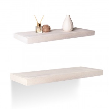 Półka ścienna drewniana paulowania samowisząca 60cm - Luonto