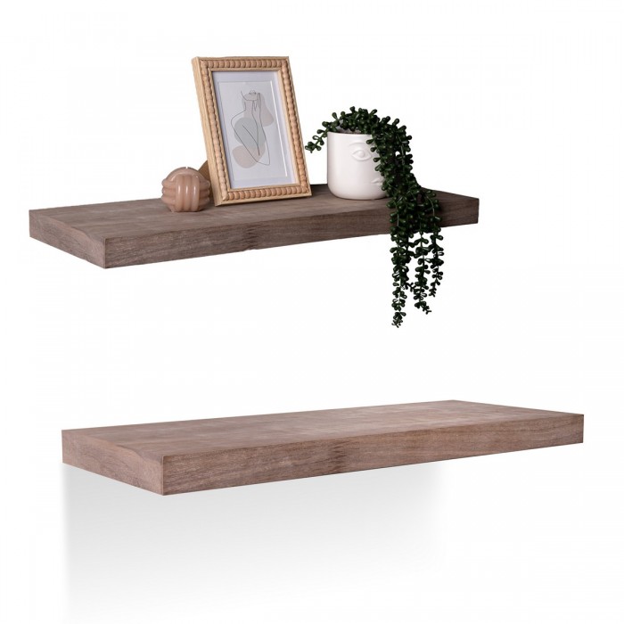 Półka ścienna fornir drewniana samowisząca 60cm - Viilu