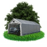 Namiot garażowy PE 300x700x274 szary - NG 3