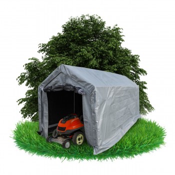 Namiot garażowy PE 180x180x180 na motor szary - NG 6