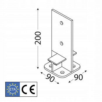 Podstawa słupa - PUW
