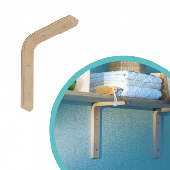 Wspornik półki drewniany - WDG - 2 szt Velano - 4