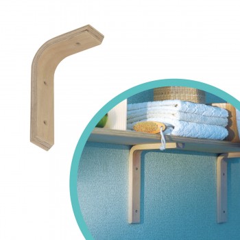 Wspornik półki drewniany - WDG - 2 szt Velano - 1