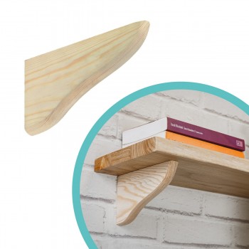 Wspornik półki drewniany - WDP - 2 szt Velano - 1