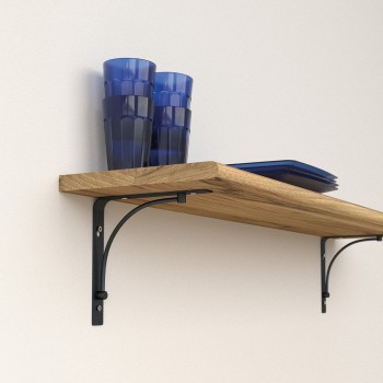 Wspornik półki ozdobny - stalowy - BOW Velano - 7