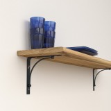 Wspornik półki ozdobny - stalowy - BOW Velano - 7