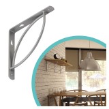 Wspornik ozdobny - stalowy - TRAMP