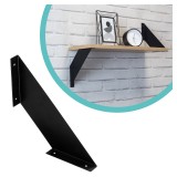 Wspornik do półki podpora czarna - WFD Domax Home - 1