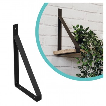 Wspornik do półki podpora czarna - WFE Domax Home - 1