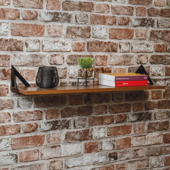 Wspornik półki LOFT czarny 120x120x120 - WOL 1 Velano - 3