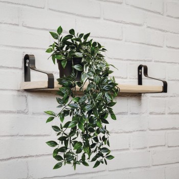 Wspornik półki LOFT czarny 120x105x20 - WOL 2 Velano - 3