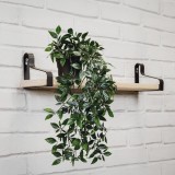 Wspornik półki LOFT czarny 120x105x20 - WOL 2 Velano - 3