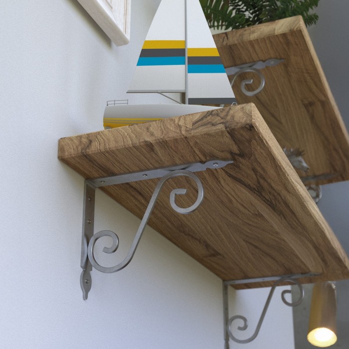 Wspornik ozdobny - ornamentowy stalowy - WOZ Velano - 10