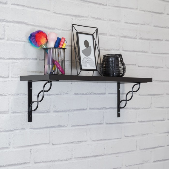 Wspornik półki ozdobny - stalowy - WPRP Velano - 7