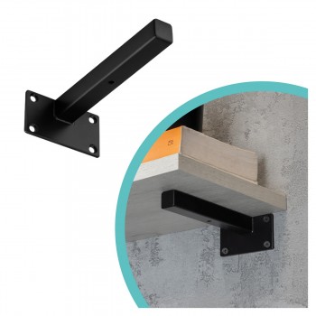 Wspornik do półki podpora czarna - WFI Domax Home - 1