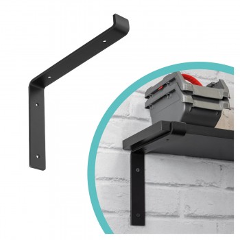 Wspornik do półki podpora czarna - WFL Domax Home - 4