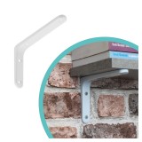 Wspornik do półki podpora biała - WFM - aluminium Domax Home - 1