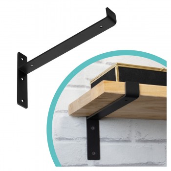 Wspornik do półki podpora czarna - WFN Domax Home - 4