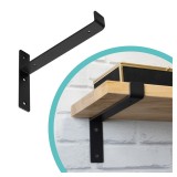 Wspornik do półki podpora czarna - WFN Domax Home - 1