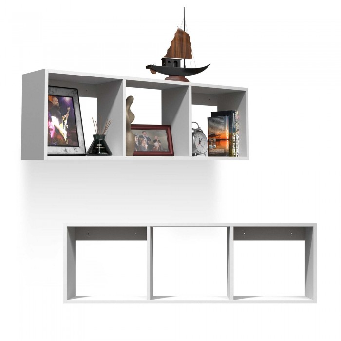 Regał wiszący modułowy półka na książki - FTS 6 INTEGRI - 1