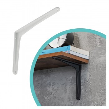 Wspornik do półki podpora biała - WFT - aluminium Domax Home - 4