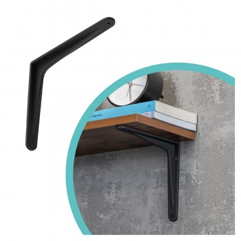 Wspornik do półki podpora czarna - WFT - aluminium