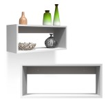 Regał wiszący modułowy półka na książki - FTS 5 INTEGRI - 1