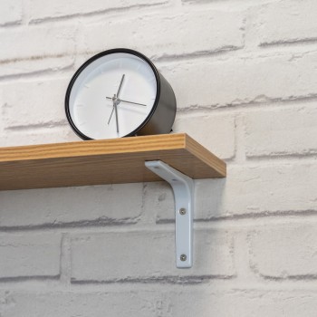 Wspornik półki prosty biały - WSM Velano - 16