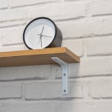 Wspornik półki prosty biały - WSM Velano - 16