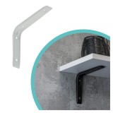 Wspornik półki prosty biały - WSB Velano - 1