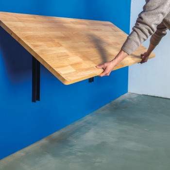 Wspornik blatu składany - czarny - WSF Velano - 10