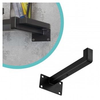 Wspornik do półki podpora czarna - WFU Domax Home - 1