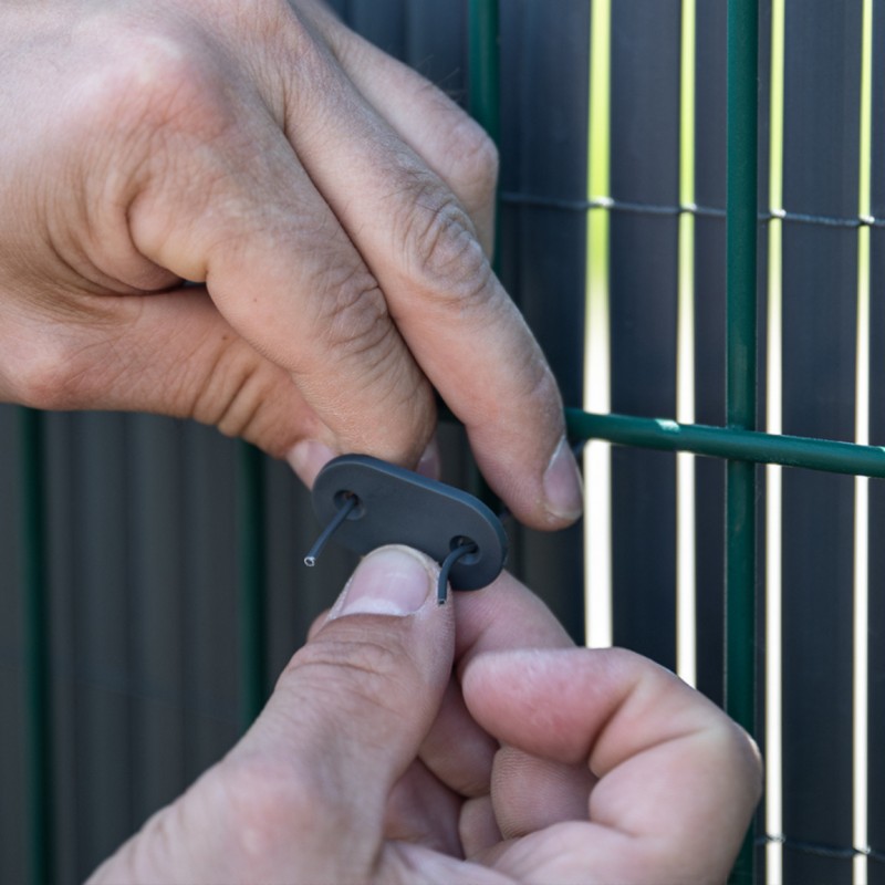 Osłona na balkon wzmocniona mata balkonowa - PVC 100 cm - GMP antracyt