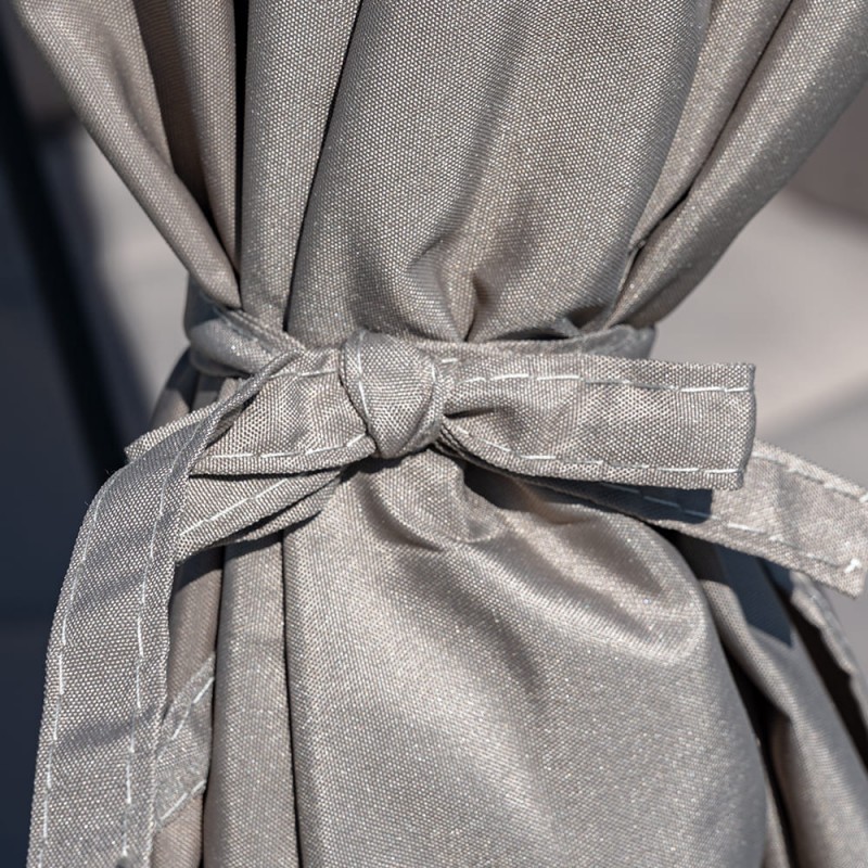 Huśtawka ogrodowa z zadaszeniem leżanka łóżko dla 3 osób – MAUI 230x182