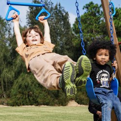 Plac zabaw do ogrodu małpi gaj drabinka huśtawka - Funland III