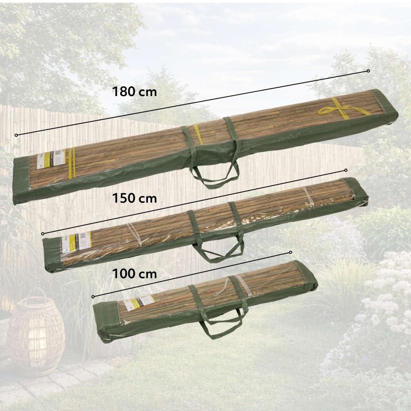 Mata bambusowa osłonowa osłona na płot balkon - GNB 100 cm