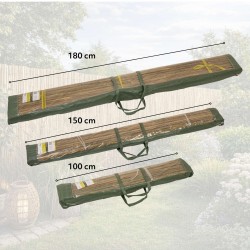 Mata bambusowa osłonowa osłona na płot balkon - GNB 180 x 500 cm