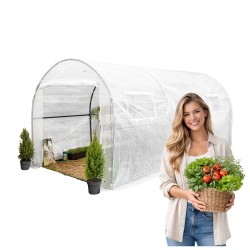 Tunel foliowy szklarnia ogrodowa - Iris II - 2x4,5m