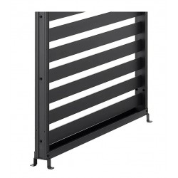 Panel żaluzjowy aluminiowy do pergoli Paxi/Evia 126 cm szary