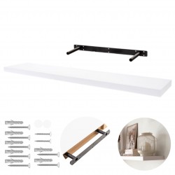 Półka ścienna samowisząca na ksiązki 100 cm - Hylly - 1