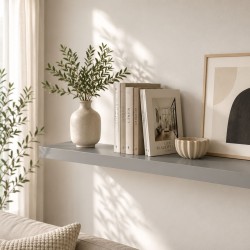 Półka ścienna samowisząca na ksiązki 100 cm - Hylly - 25
