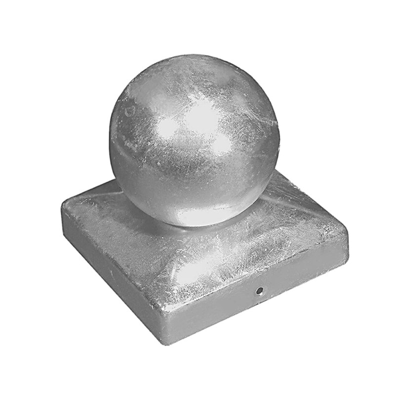 Daszek kwadratowy z kulą - DKK 70x70x1,0 DMX - 1