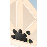 SDLPC - Łącznik płaski DMX - 2